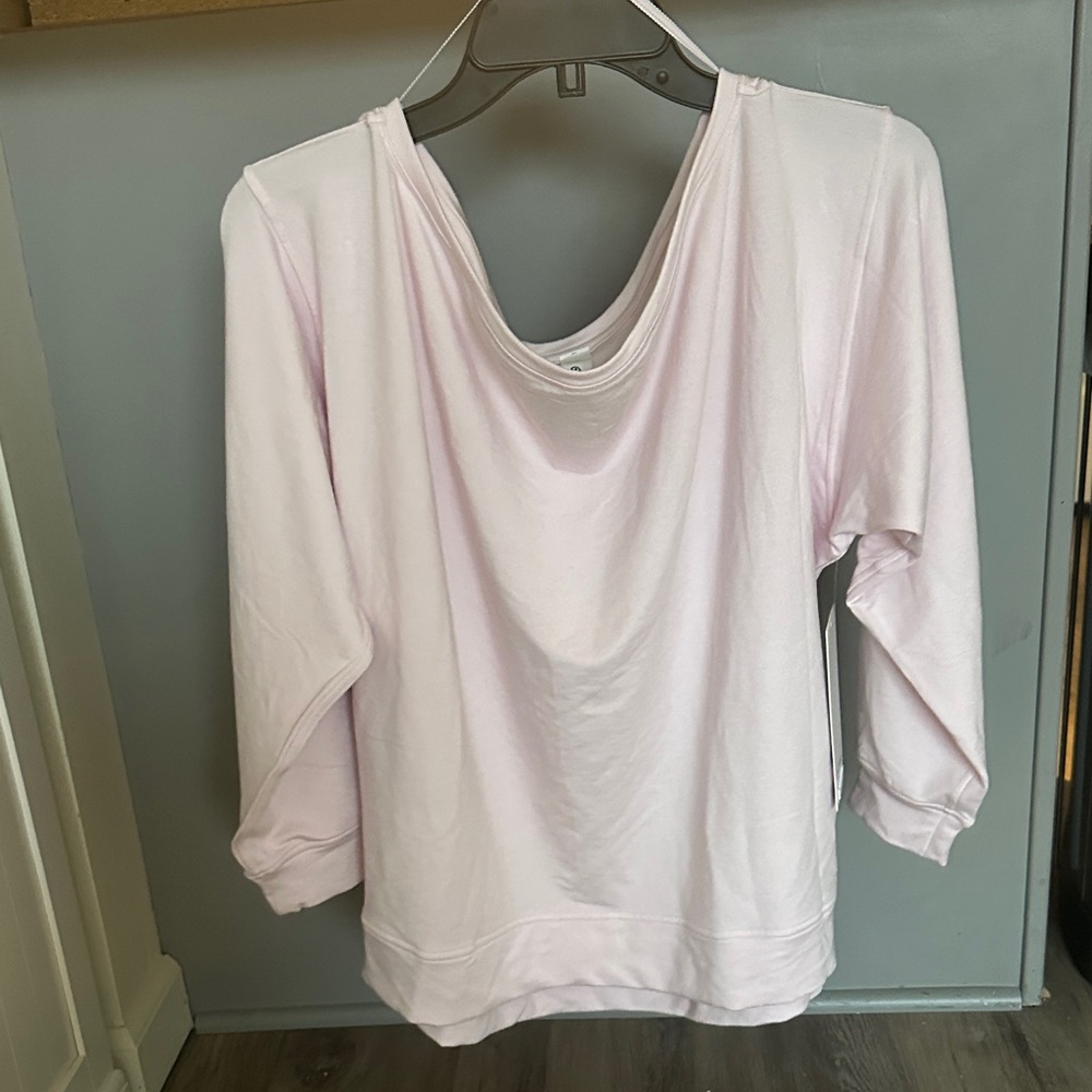 Lululemon BeCalm Oversized Boatneck Long Sleeve